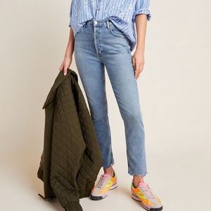 AGOLDE Nico Ultra High Rise Slim Jeans